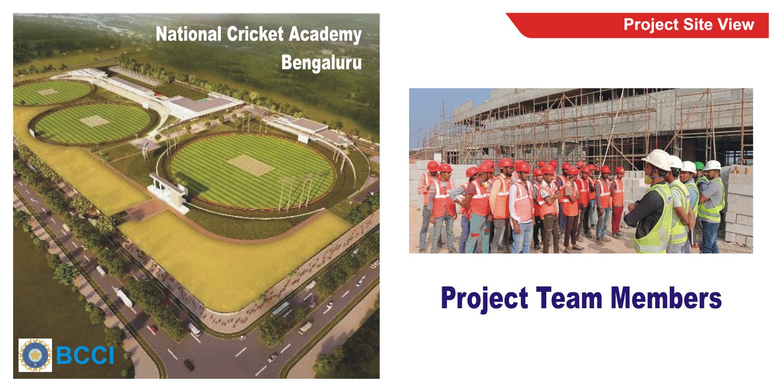 Project team image from the company profile